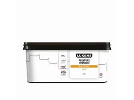 PEINTURE MUR BOISERIE MURALE BLANC SATIN 2.5L