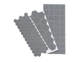 PATINS FEUTRE ADHESIF MARRON LOT DE 120