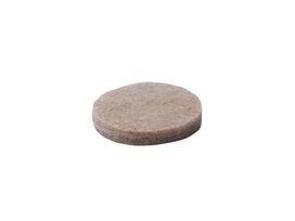 PATINS FEUTRE ADHESIF STANDERS MARRON 22MM LOT DE 16