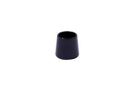 EMBOUTS ENVELOPPANT PLASTIQUE STANDERS NOIR 12MM LOT DE 8