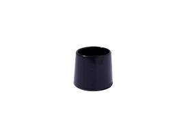 EMBOUTS ENVELOPPANT PLASTIQUE STANDERS NOIR 16MM LOT DE 4