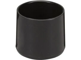 EMBOUTS ENVELOPPANT PLASTIQUE STANDERS NOIR 30MM LOT DE 4