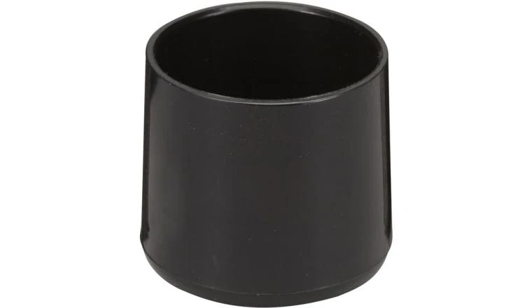 EMBOUTS ENVELOPPANT PLASTIQUE STANDERS NOIR 30MM LOT DE 4