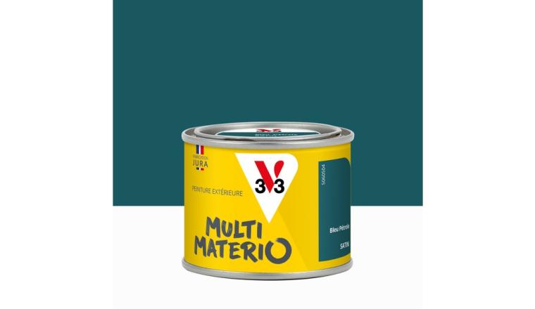 PEINTURE EXTERIEURE MULTIMATERIAUX BLEU ORAGE SATIN V33 125ML