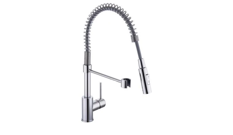 MITIGEUR DE CUISINE TOMAS AVEC DOUCHETTE 2 JETS CHROME DELINIA