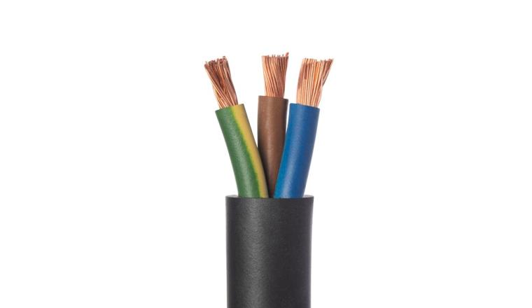CABLE HO7RNF 3G NOIR 3 METRES