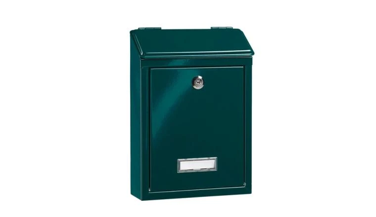 BOITE AUX LETTRES MISSIVE BURG FAVOR ACIER VERT