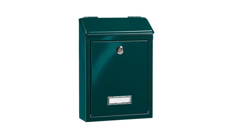 BOITE AUX LETTRES MISSIVE BURG FAVOR ACIER VERT
