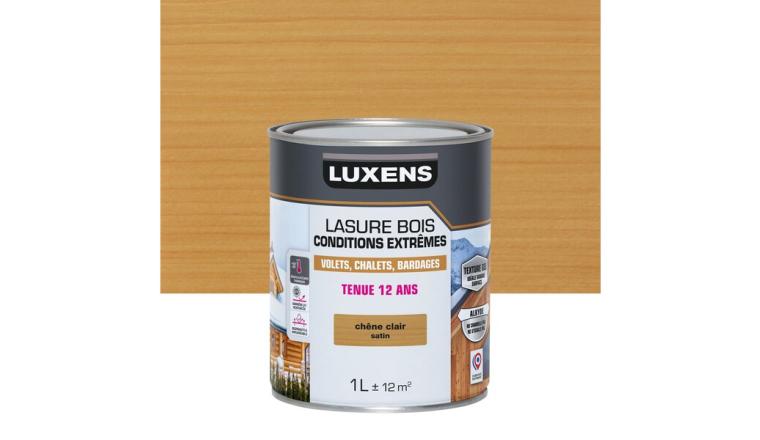 LASURE LUXENS CONDITIONS EXTREMES 12 ANS CHENE CLAIR BRILLANT 1L