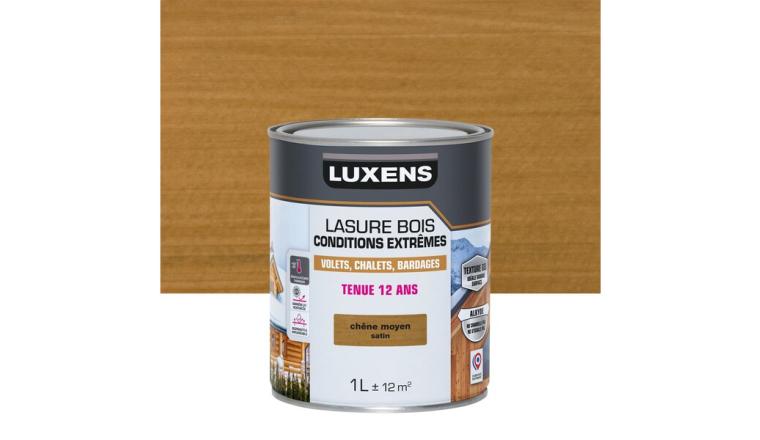 LASURE LUXENS CONDITIONS EXTREMES 12 ANS CHENE MOYEN BRILLANT 1L