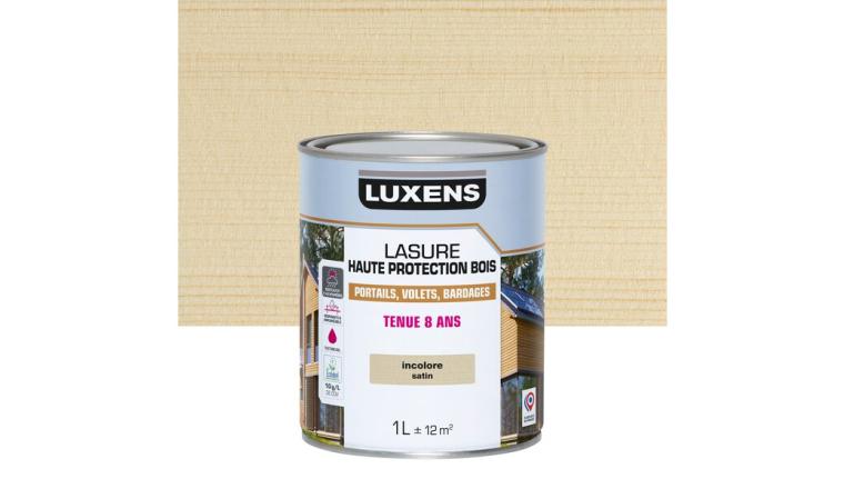 LASURE LUXENS 8 ANS INCOLORE SATINE 1L