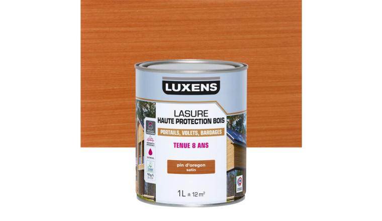 LASURE LUXENS 8 ANS PIN D'OREGON SATINE 1L