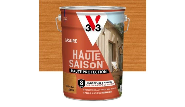 LASURE V33 HAUTE SAISON 8ANS CHENE DORE 5L