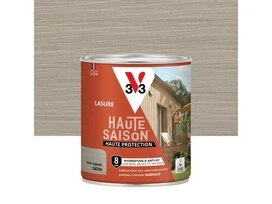 LASURE V33 HAUTE SAISON 8ANS GRIS ARGENT 0.75L