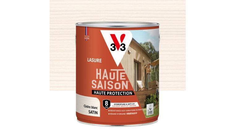 LASURE V33 HAUTE SAISON 8ANS CEDRE BLANC 2.5L
