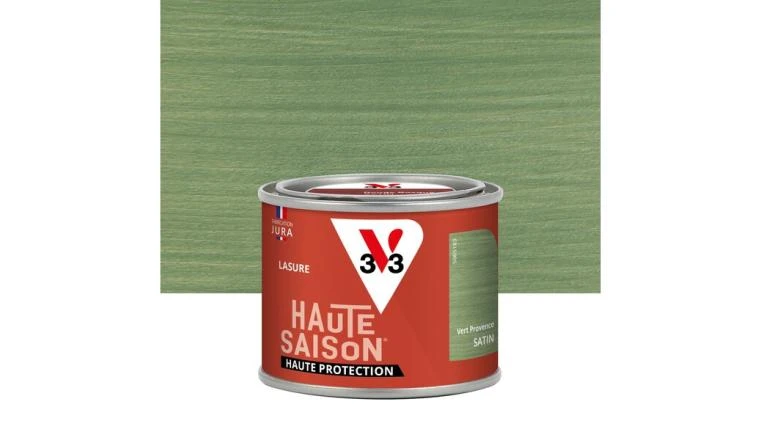 LASURE V33 HAUTE SAISON 8ANS VERT PROVENCE 0.125L
