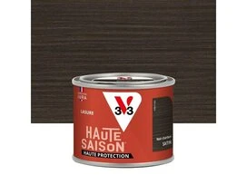 LASURE V33 HAUTE SAISON 8ANS NOIR CHARBON 0.125L