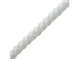 CORDAGE 8MM 20M BLANC POLYPRO
