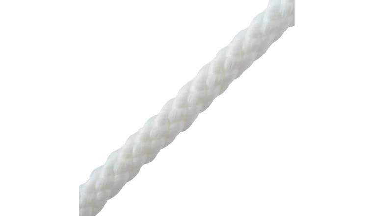 CORDAGE 8MM 20M BLANC POLYPRO