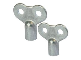 CLE POUR PURGEUR/VIDANGE CARRE 4/5MM LOT DE 2