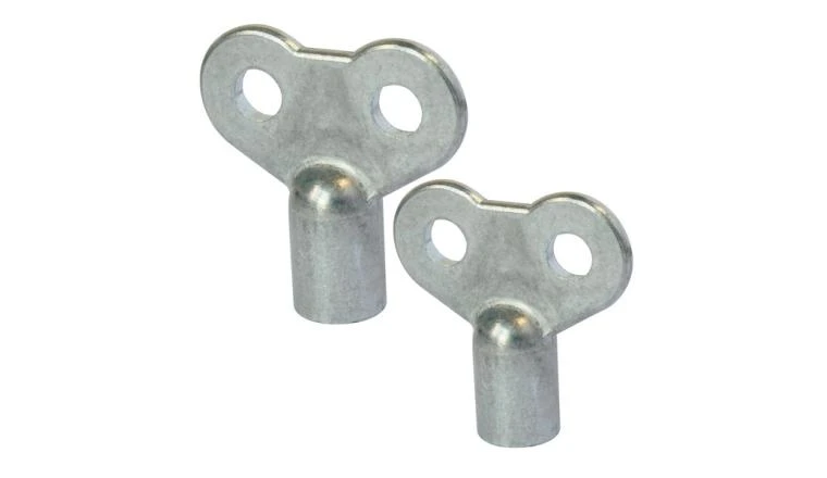 CLE POUR PURGEUR/VIDANGE CARRE 4/5MM LOT DE 2