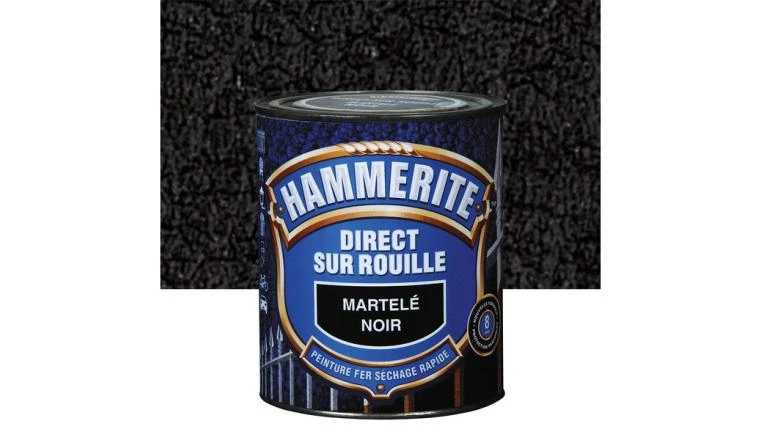 PEINTURE MARTELE NOIR 2L5 HAMMERITE