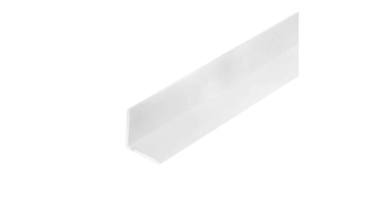 CORNIERE PVC BLC 10X10X1-1M