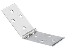 CHARNIERE 40X120MM ACIER INOX