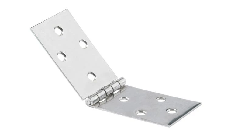 CHARNIERE 40X120MM ACIER INOX