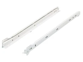 COULISSE GALET 350MM ACIER BLC