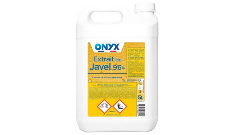 Extrait de javel 9,6% 5 litres