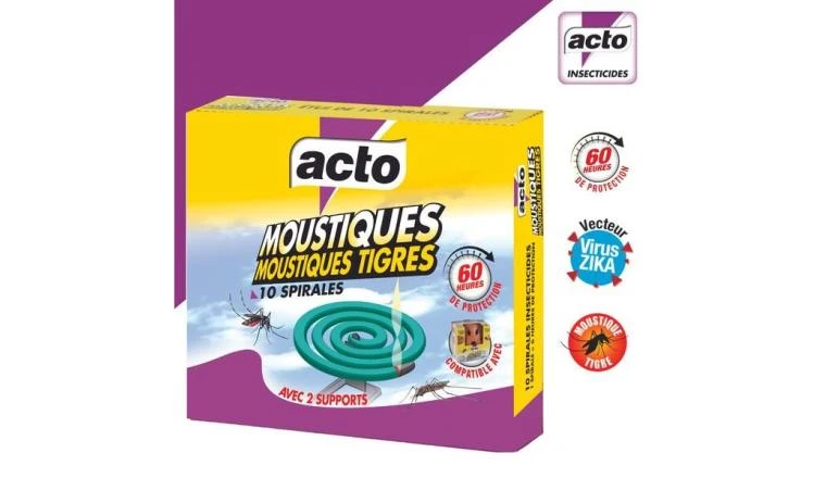ANTI-MOUSTIQUE SPIRALE BTE10