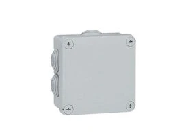 BOITE DERIV PLEXO 100X100 GRIS