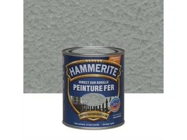 PEINTURE MARTELE GRIS ARGENT 75ML HAMMERITE