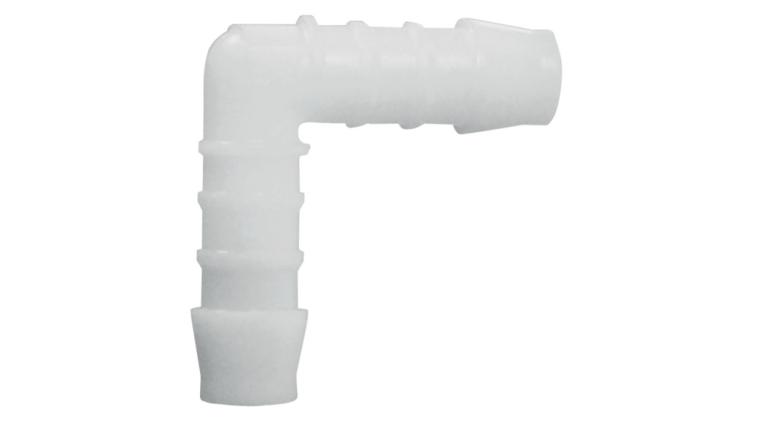 COUDE CANNELE PLAST D10