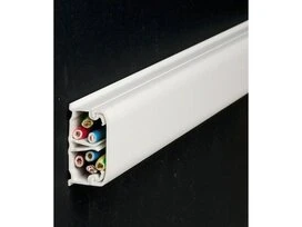 MOULURE UN COMPARTIMENT 10 X 20 MM X 2 M BLANC DEDRA PREMIER PRIX