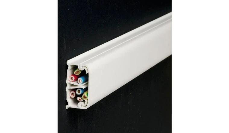 MOULURE UN COMPARTIMENT 10 X 20 MM X 2 M BLANC DEDRA PREMIER PRIX