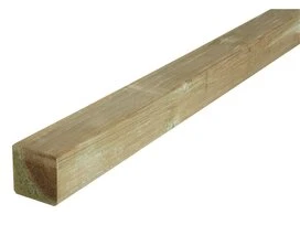 POTEAU ECRAN BOIS 7X7X180