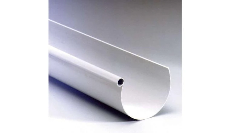 GOUTTIERE PVC D25 4M GRIS