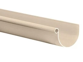 GOUTTIERE PVC D16 2M SABLE
