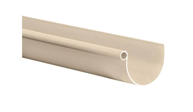 GOUTTIERE PVC D16 2M SABLE