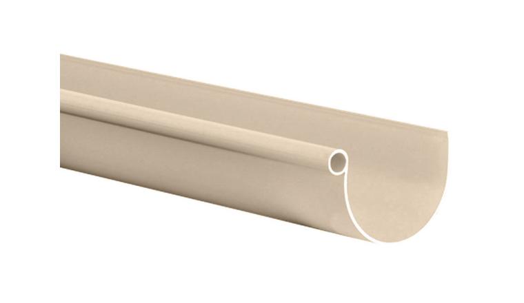 GOUTTIERE PVC D16 4M SABLE