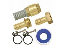 Kit filtration pour tuyau Ø25mm embouts laiton Boutté 2189210