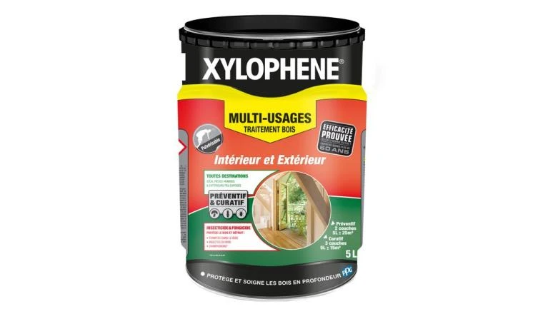 TRAITEMENT DU BOIS MULTIUSAGE XYLOPHENE MULTI-USAGES 5 L