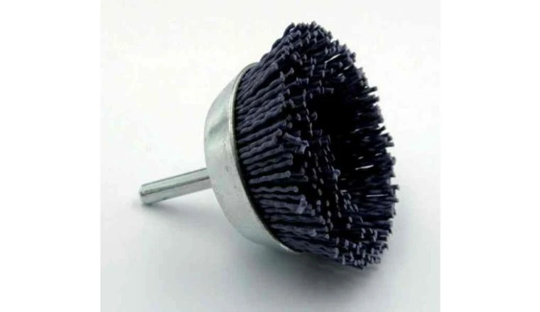 BROSSE FIL NYL COUPE 65 BLEU