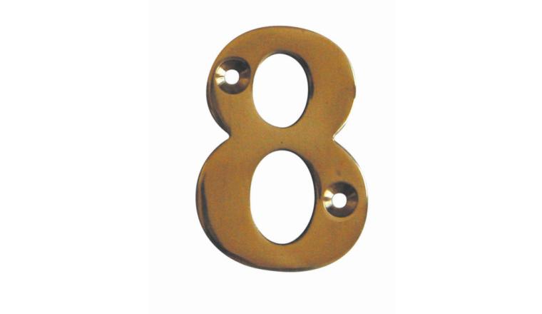 CHIFFRE 8 51MM LAITON