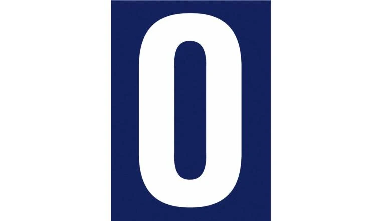 NUMERO RUE 0 ADHESIF