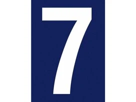NUMERO RUE 7 ADHESIF