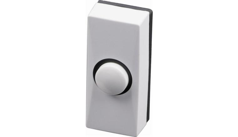 BOUTON POUSSOIR BLANC