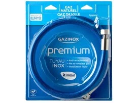 TUYAU INOX GAZ NAT 1.5M PREMIU